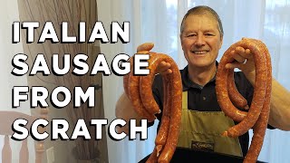 Making Italian Sausage from Scratch  Complete StepbyStep Guide and Recipe [upl. by Naus46]