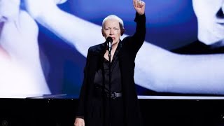 Grammys 2024 Annie Lennox Tribute Sinead O’Connor With Powerful Grammys Performance [upl. by Seften]