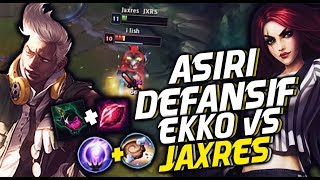 Jaxres  Katarina vs Ekko  CHALLENGER ELO  ÖĞRETİCİ [upl. by Yztim]