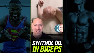 Shocking Bicep Issue Caused by Synthol Oil 😱 shorts [upl. by Tonkin413]