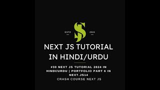 Next Js Full Tutorial 2024 30  3D Portfolio Part 6  Crash Course Next Js [upl. by Arihaz674]