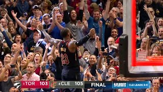 Playoff buzzer beaters but the crowd gets increasingly more hype [upl. by Bat]