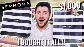 I spent 1000 at Sephora new makeup shopping spree [upl. by Eilsel]