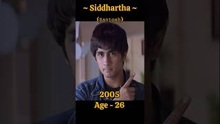 Nuvvu Vastanante Nenu Vaddantana Actors Then and Now  shorts siddharth trending [upl. by Eyaf]