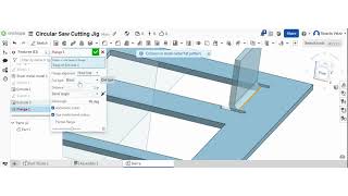 Hacer aletas flanges dobladas usando la herramienta de metalisteria sheetmetal en OnShape [upl. by Eesdnil]