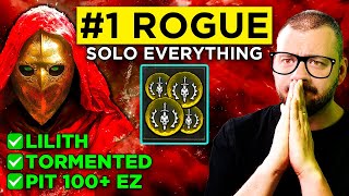 Best Rogue with Minimal Gear to SOLO Anything  Season 4 Diablo 4 Guides [upl. by Sommer]