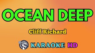 Ocean Deep KARAOKE by Cliff Richard 4K HD samsonites [upl. by Opalina]