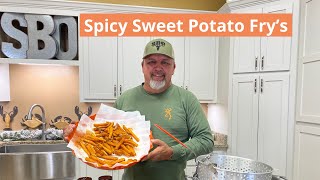 Spicy Sweet Potato Fry’s [upl. by Gnuhp]