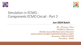 Components ECMO Circuit  Part 2 June 2024 [upl. by Cuthburt]