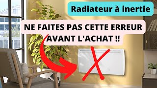 Comment et quel Radiateur électrique à inertie choisir en 2024  TOP 5 des meilleurs  Guide dachat [upl. by Ettinger]