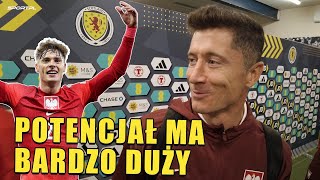 Lewandowski pod wrażeniem Zalewskiego Ależ słowa po meczu ze Szkocją [upl. by Mozes883]