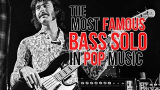 The Most Famous Bass Solo in Pop Music [upl. by Ozzie]