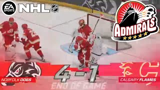 NHL24  OG ADMIRALS  EP 1  DUSTIN ALMOST HAD A SHUT OUT [upl. by Nilok]