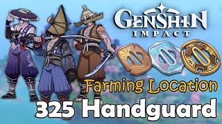 325 Nobushi Handguard Genshin Impact Farming Route Location  Lokasi Nobushi Handguard Inazuma [upl. by Llennaj]