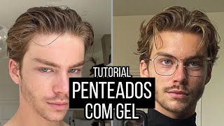 CABELO MASCULINO COM GEL TUTORIAL  ALEX CURSINO [upl. by Nam]