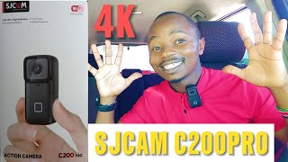 SJCAM C200 PRO UNBOXING amp FULL REVIEW 4K BUDGET ACTION CAMERA [upl. by Iglesias679]