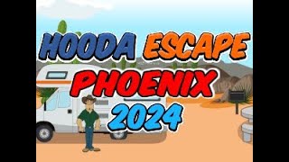 Hooda Escape Phoenix 2024  Walkthrough  Hints  Cheats [upl. by Ahsemed]