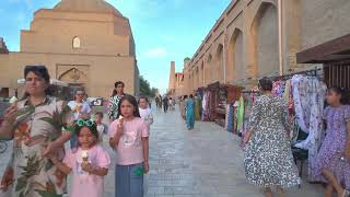 Khiva Xiva Walking Tour  Uzbekistan 🇺🇿  26062024  4K HDR [upl. by Ainahs]