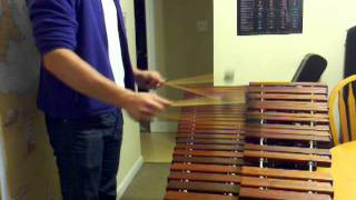 Foster the People  PUMPED UP KICKS  marimba solo3gp [upl. by Blainey]