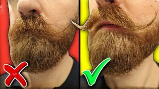 How to Straighten your Mustache  EASY Method for Every Man [upl. by Harneen]