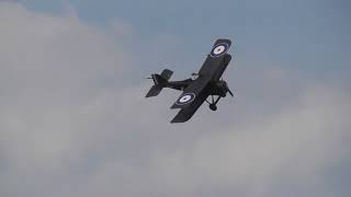 Shuttleworth Best of British Airshow  The SE5a [upl. by Beverle887]