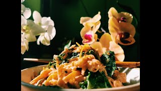 Spinach Squash Noodles Alfredo  Take 3 [upl. by Angeline]