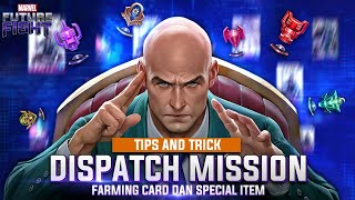 Tips Farming Card Dan Special Item Di Dispatch Mission  Marvel Future Fight Indonesia 🇮🇩 [upl. by Nolana563]