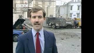 Provisional IRA kill RUC constable amp security guard outside Newry Courthouse w bomb 3 April 1985 [upl. by Brufsky]