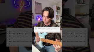 How to play the Arctic Monkeys  Cornerstone guitar solo guitar tab arcticmonkeys [upl. by Aurelia]