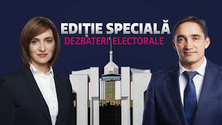 Ediție Specială la TV8 Dezbateri electorale Sandu vs Stoianoglo 27102024 [upl. by Ardnnaed]