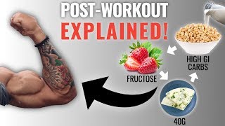 The Best ScienceBased Post Workout Meal To Build Muscle EAT THIS [upl. by Dolph]