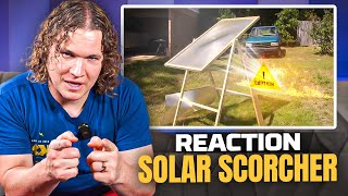 Have You Seen this Grant Experiment Homemade Solar Scorcher  TKOR Reacts [upl. by Orin]