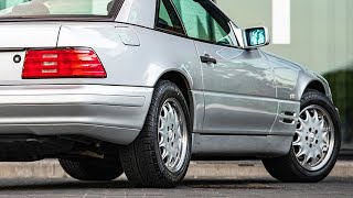 MercedesBenz SL 320 R129 youngtimer classic roadster 1995 [upl. by Ennaegroeg]