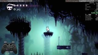 Hollow Knight 100 Speedrun in 21208 Former World Record  Mickelytv [upl. by Oicirbaf]