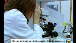 Técnicas Básicas en el Laboratorio de Microbiología Microscopio Óptico [upl. by Trebleht]