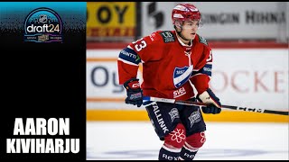 2024 NHL Draft  Aaron Kiviharju  2324 Highlights [upl. by Meredeth]