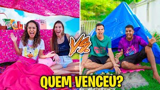 QUEM FIZER O MELHOR CAMPING COM ITENS DA MANSÃO VENCE  PROFISSIONAL [upl. by Modnarb]