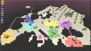 Territory Wars 3🌐 Marble Race [upl. by Cyrillus]