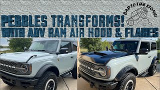 Ford Bronco Heat Extractor Hood  Advanced Fiberglass Concepts [upl. by Adore]