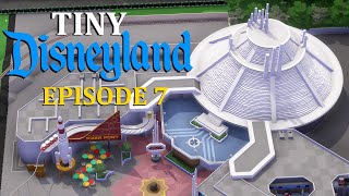 Tiny Disneyland  Space Mountain  Episode 7 Parkitect [upl. by Enilhtak]