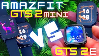 Amazfit GTS 2 Mini vs GTS 2e Comparison amp Review  Budget GPS Smartwatch Battle  Voice Commands Inc [upl. by Gehman]