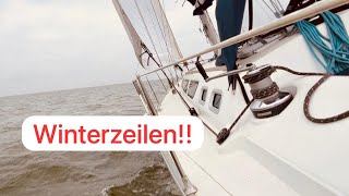 Heerlijk doorzeilen in de herfst en winter 2024 Markermeer Lelystad Hoorn [upl. by Yadahs368]