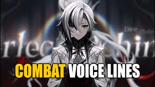 Arlecchino All Combat Voice Lines  Genshin impact [upl. by Reeba793]