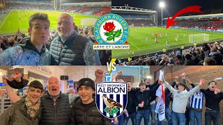 BLACKBURN ROVERS VS WBA VLOG CLOSE ENCOUNTER AT EWOOD PARK [upl. by Rehttam]