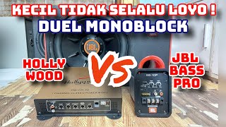 Compare Monoblock Hollywood Vs Kit JBL Baspro [upl. by Oloap139]