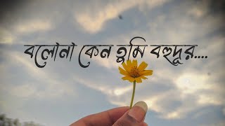 Deyale deyaleদেয়ালে দেয়ালেLofi Remix Bolo na keno tumi bohudur [upl. by Vincent]