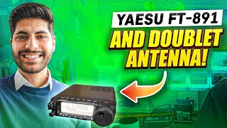 Yaesu FT 891 And The Doublet Antenna A Great Combination [upl. by Sihtam]