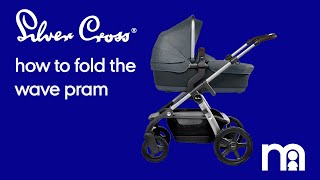 How to fold the Silver Cross Wave Pram [upl. by Armilla161]