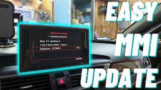 Update your Audis MMI at Home  Ben Weaving SoftwareMapsCarplay Upgrade [upl. by Heins]