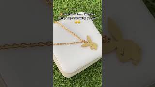 Why would you charge 320 for a necklace🫨 saturn necklace nike gold bunny [upl. by Oisor378]